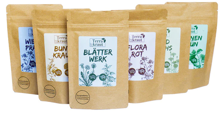 Terrakraut – gemischte Blüten & Blätter für Schildkröten